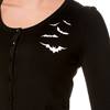 Banned - Bat Cardigan - Vleermuizen - Zwart Product image
